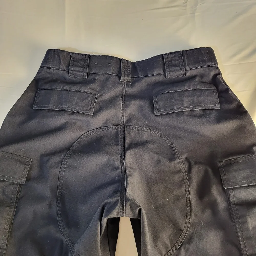 5.11 Men's 35.5-39x31 Tactical Series Cargo Pants Navy Reinforced Knees/Bottom